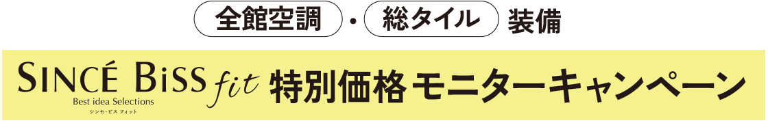 SINSE BiSS Fit特別価格モニターキャンペーン