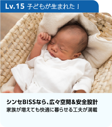 Lv.15 子供が生まれた！