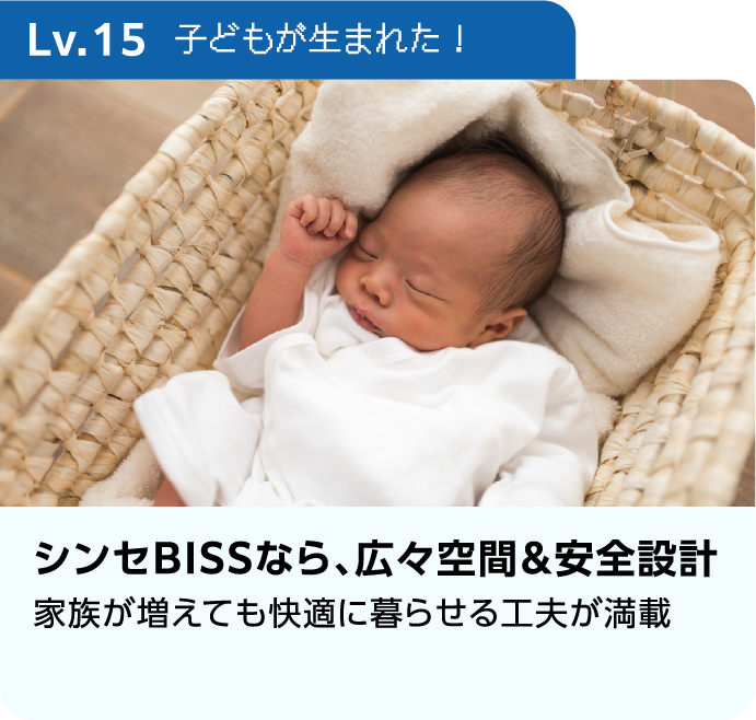 Lv.15 子供が生まれた！